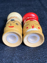 Load image into Gallery viewer, Vintage Wooden Salt & Pepper Shaker Set