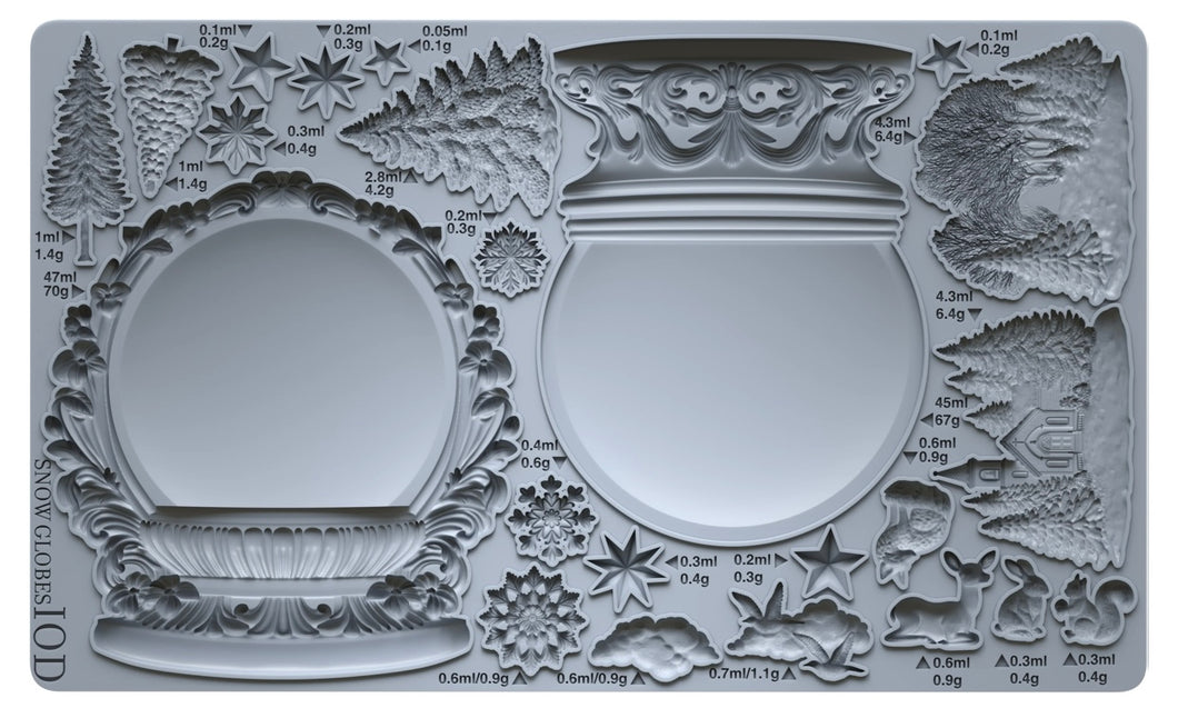 IOD Q3 2025 SNOW GLOBES MOULD