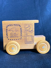 Load image into Gallery viewer, Wooden United States Postal Service mail truck
