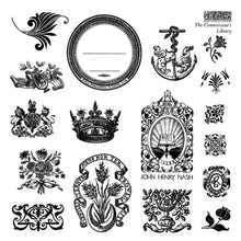 Load image into Gallery viewer, IOD 2026 Summer- THE CONNOISSEUR'S LIBRARY stamp set
