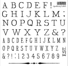Load image into Gallery viewer, 2024 IOD New Release Collection APOTHECARY LABELS MINI STAMPS
