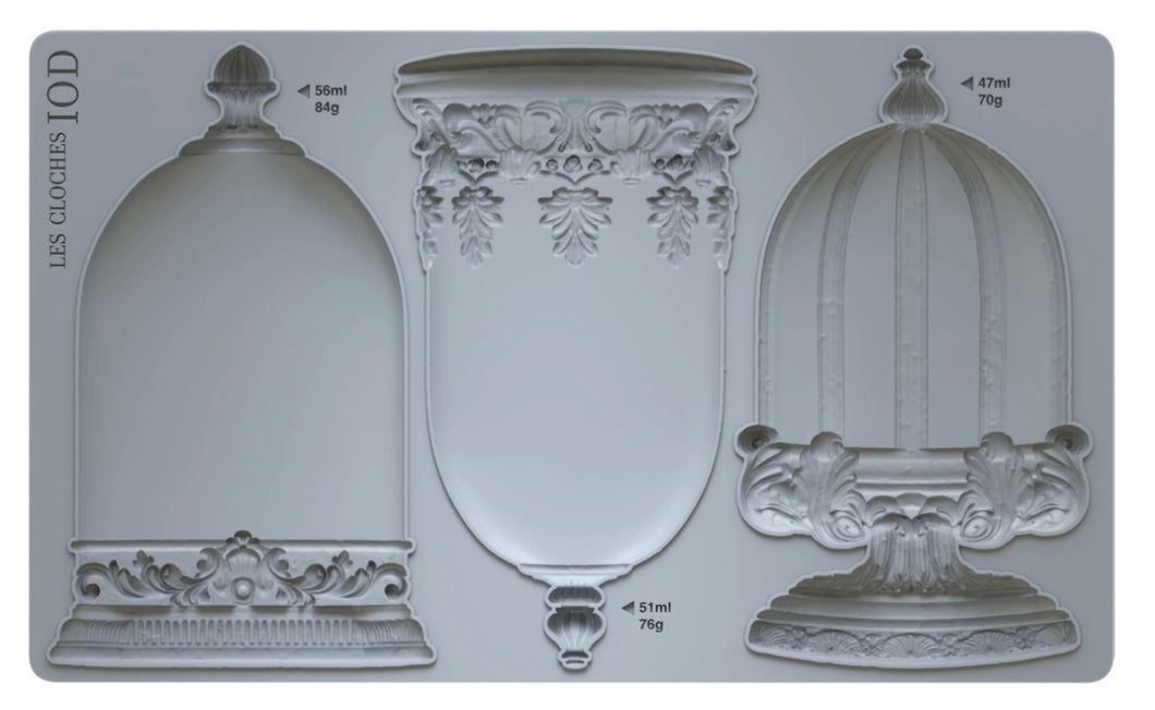 2024 IOD Holiday Collection LES CLOCHES 6X10 IOD MOULD