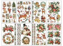 Load image into Gallery viewer, 2024 IOD Holiday Collection KITSCHY CHRISTMAS IOD TRANSFER 8X12 PAD
