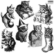 Load image into Gallery viewer, IOD Christmas Kitties
