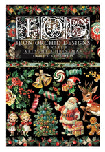 Load image into Gallery viewer, 2024 IOD Holiday Collection KITSCHY CHRISTMAS IOD TRANSFER 8X12 PAD
