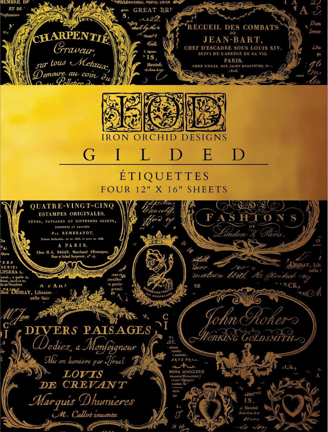 IOD Summer 2024 Gilded ETIQUETTES