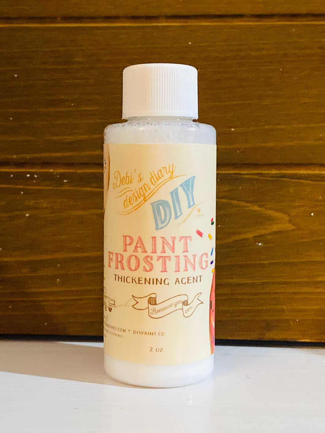 DIY Paint frosting