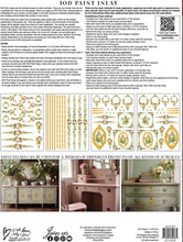 Load image into Gallery viewer, 2024 IOD New Release Collection PETITE FLEUR PINK PAINT INLAY
