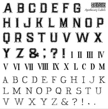 Load image into Gallery viewer, 2024 IOD New Release Collection APOTHECARY LABELS MINI STAMPS

