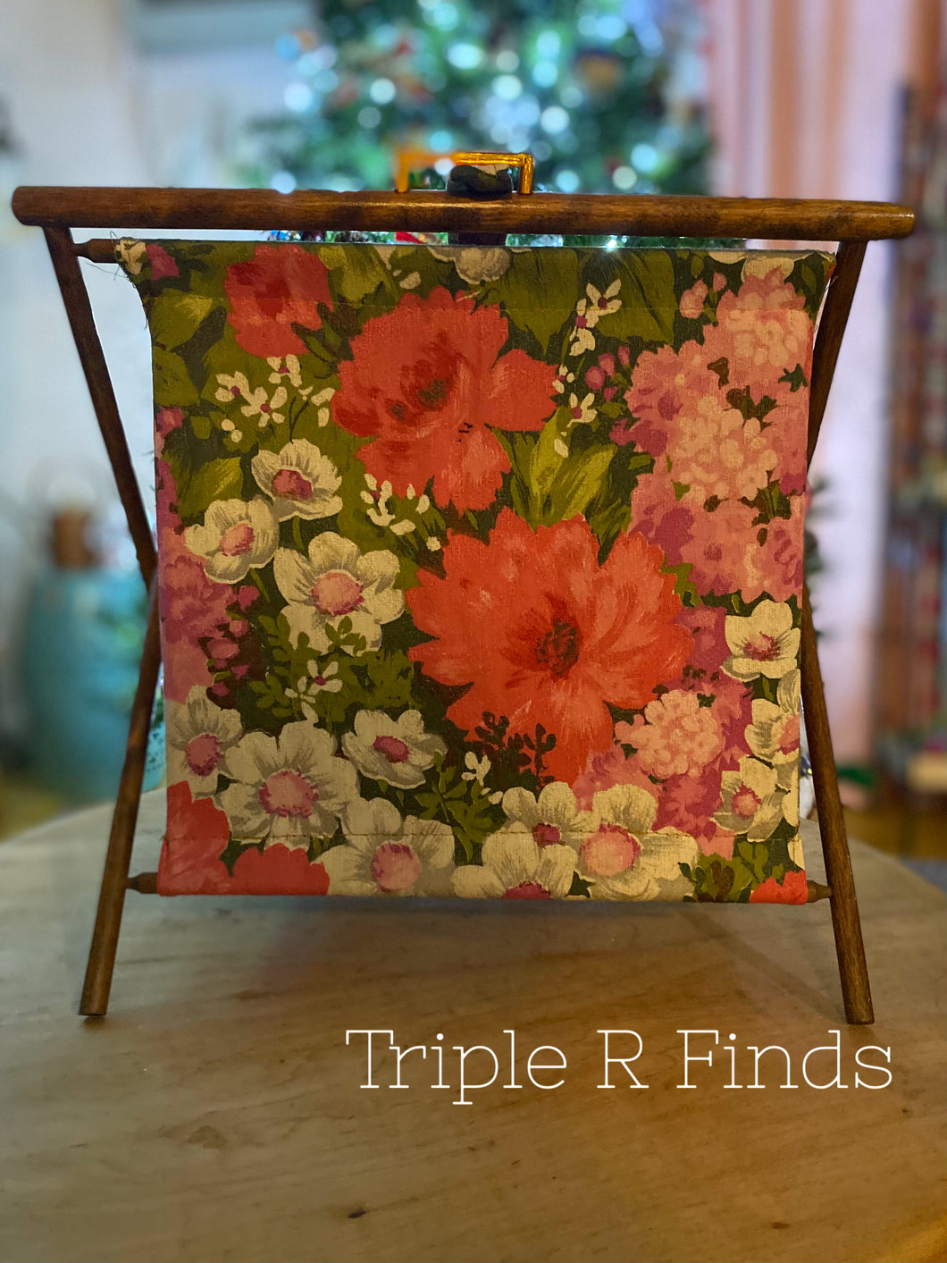 Vintage magazine rack