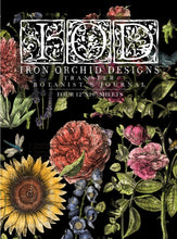 Load image into Gallery viewer, IOD BOTANIST’S JOURNAL  TRANSFER 12×16 PAD
