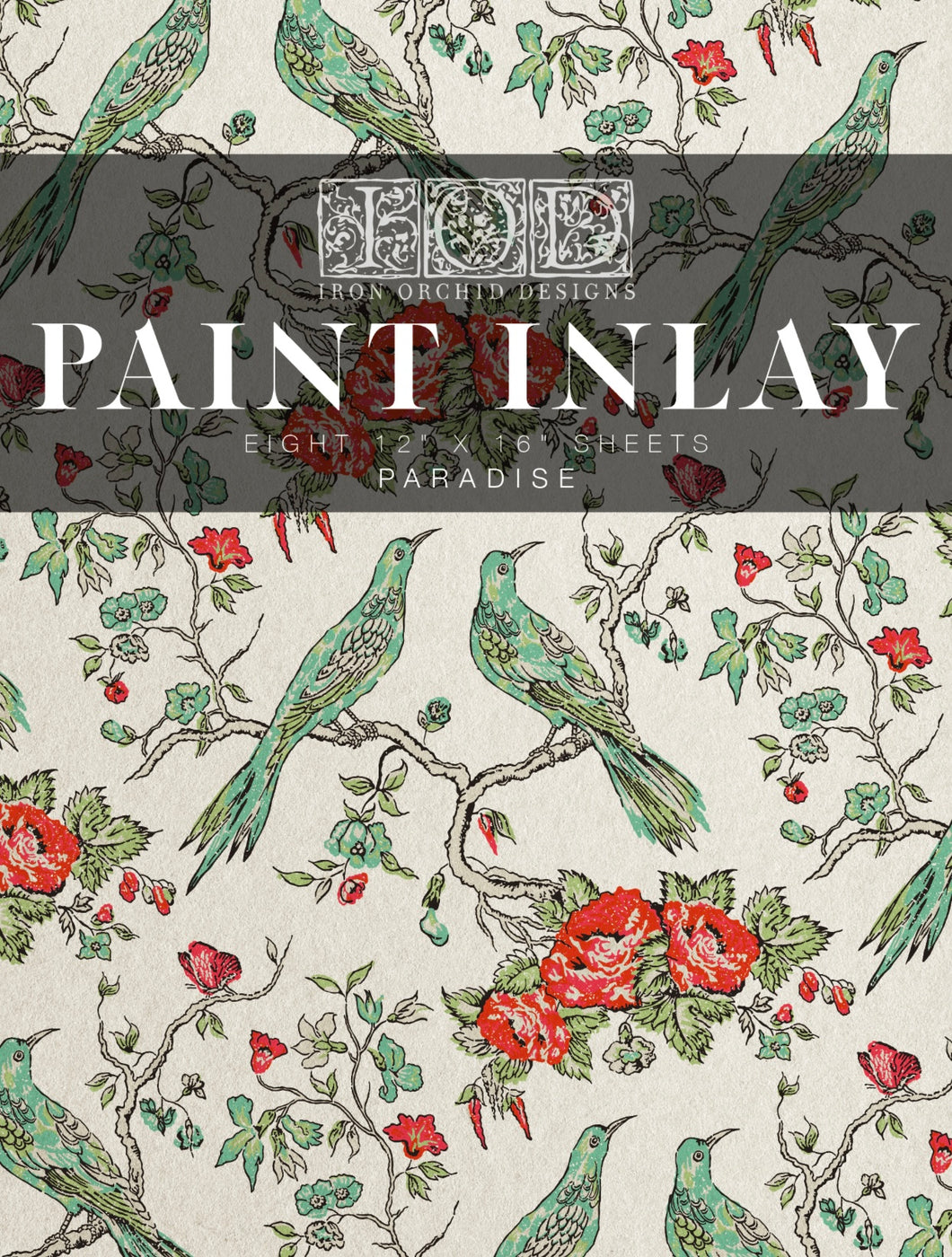 IOD Paradise Paint Inlay