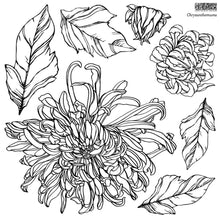 Load image into Gallery viewer, IOD CHRYSANTHEMUMS STAMP
