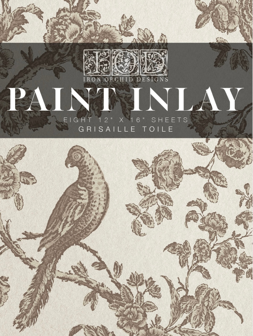 Grisaille Toile Paint Inlays