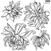 Load image into Gallery viewer, IOD CHRYSANTHEMUMS STAMP
